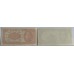 CHINA 1949 . FIVE 5 and TEN 10 CENTS BANKNOTES . SPECIMEN